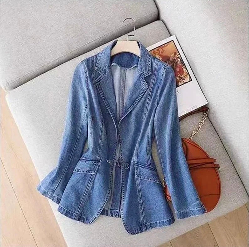 Classic Fit Denim Coat