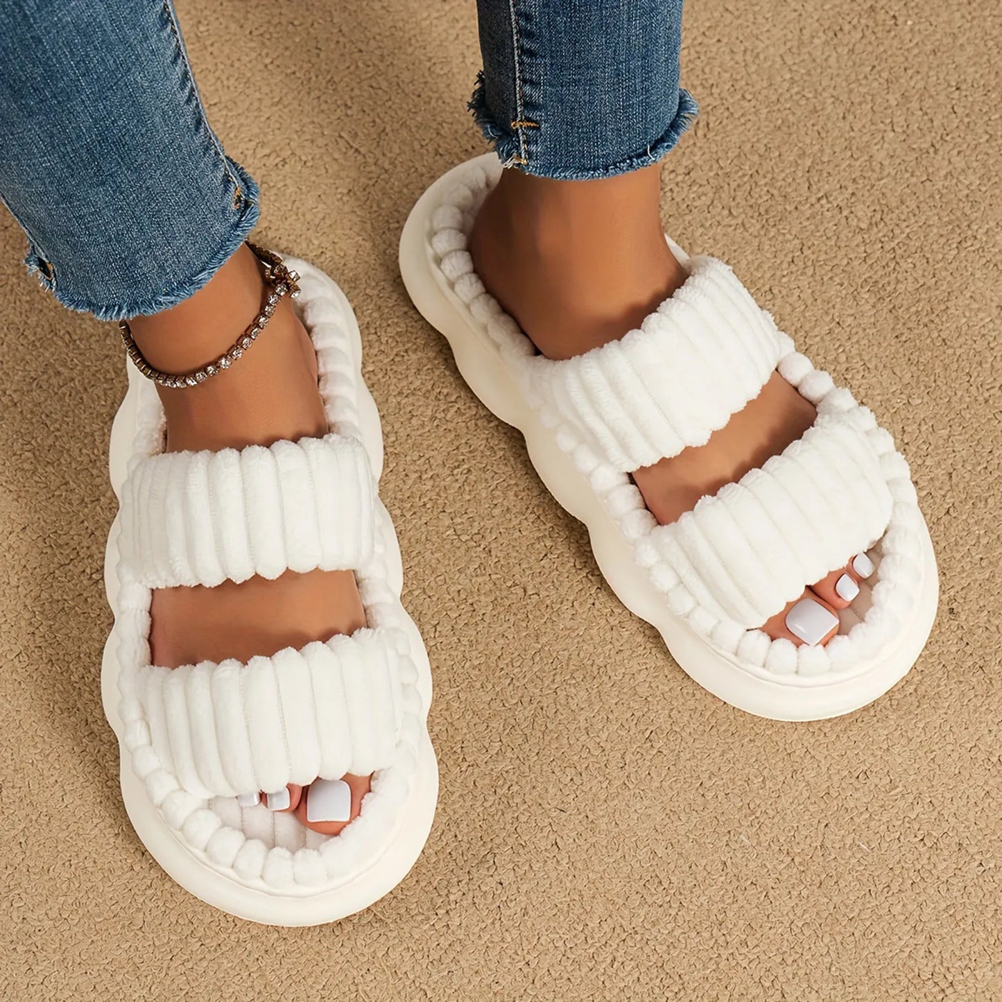 PlushSky Slippers