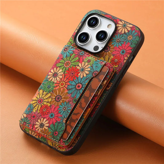 Floral Wallet Case