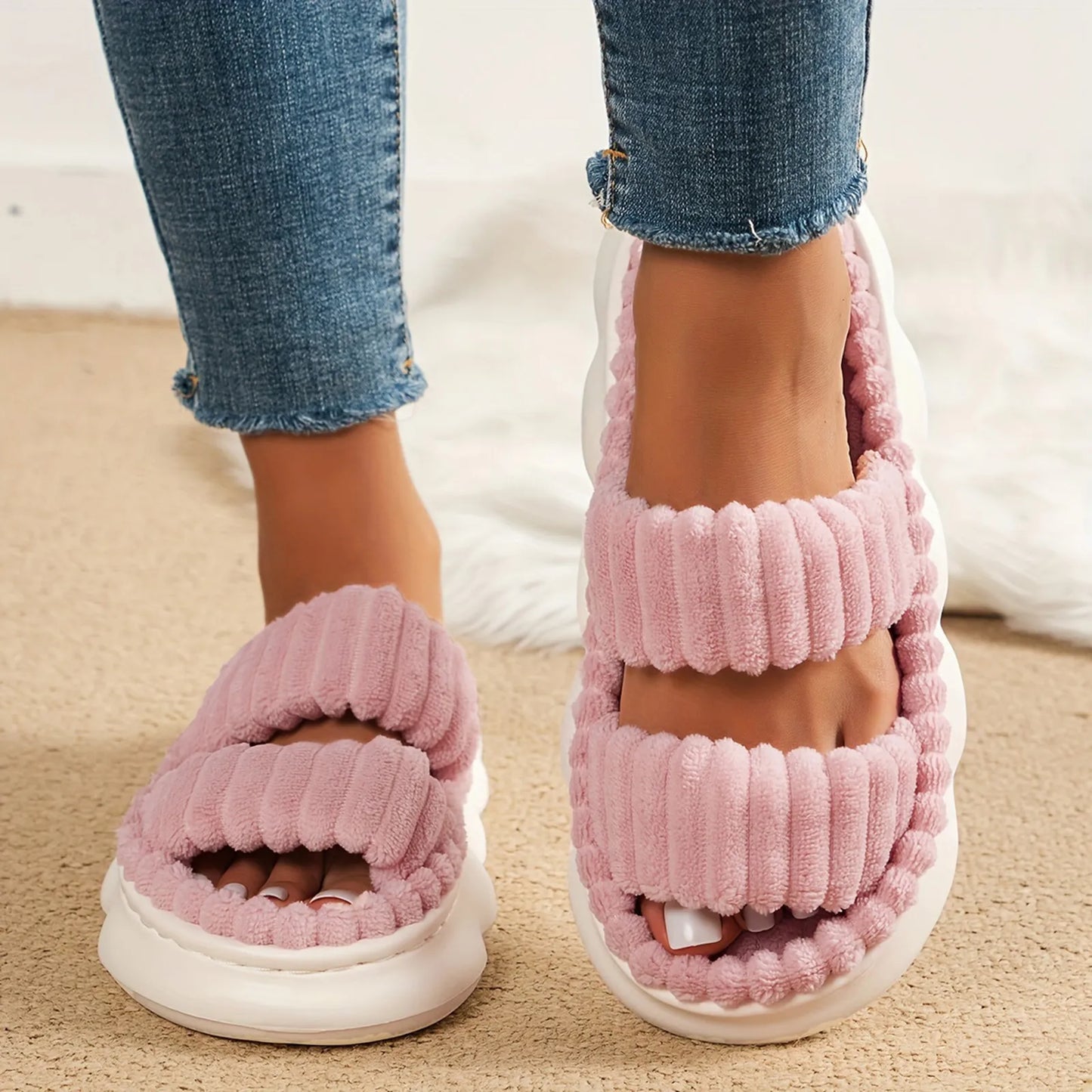 PlushSky Slippers