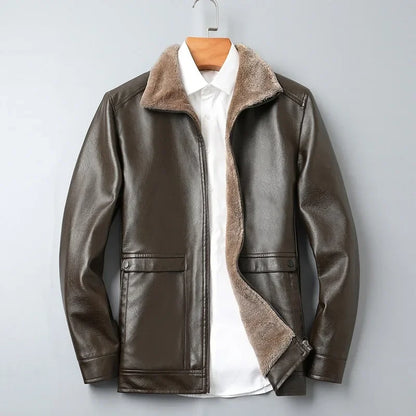 Forged Leather Jacket