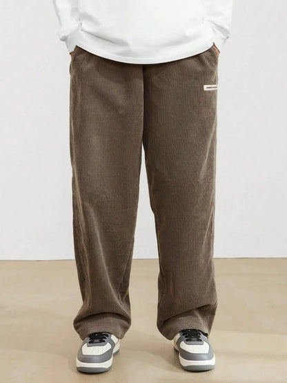 Slant Pocket Corduroy Pants