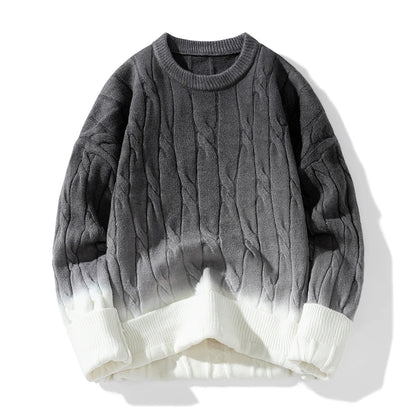 Gradient Twist Pullover