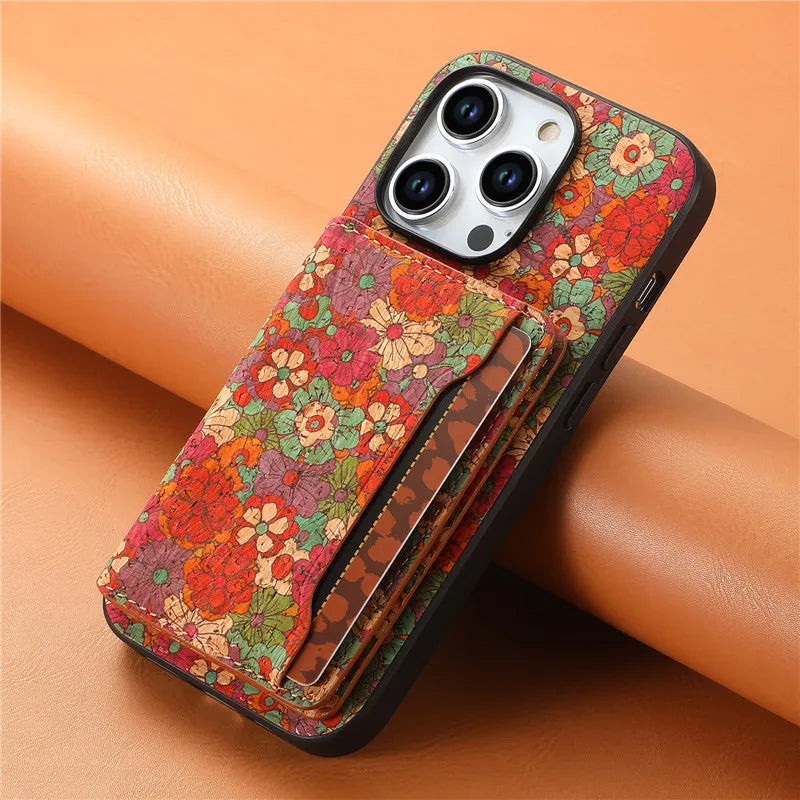 Floral Wallet Case