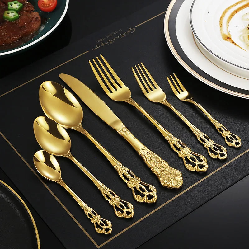 Golden Heritage Flatware Set