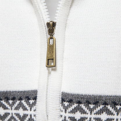 Cambridge Quarter Zip Sweater