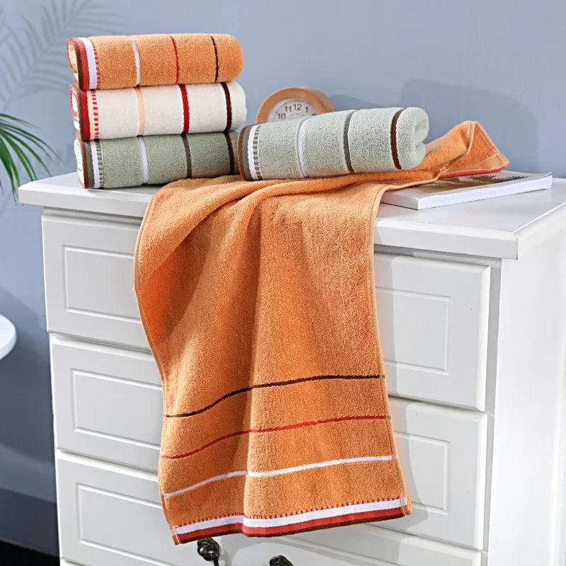 Pure Cotton Striped Towel